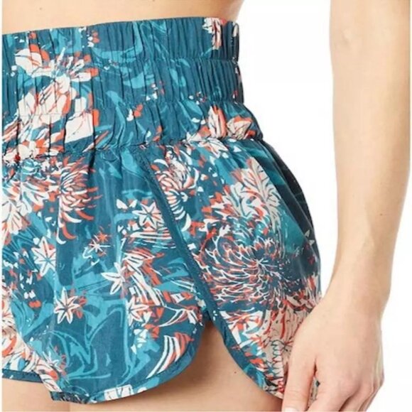 FP Free People Movement Women's The Way Home Shorts Floral Print Size Small - Picture 2 of 4